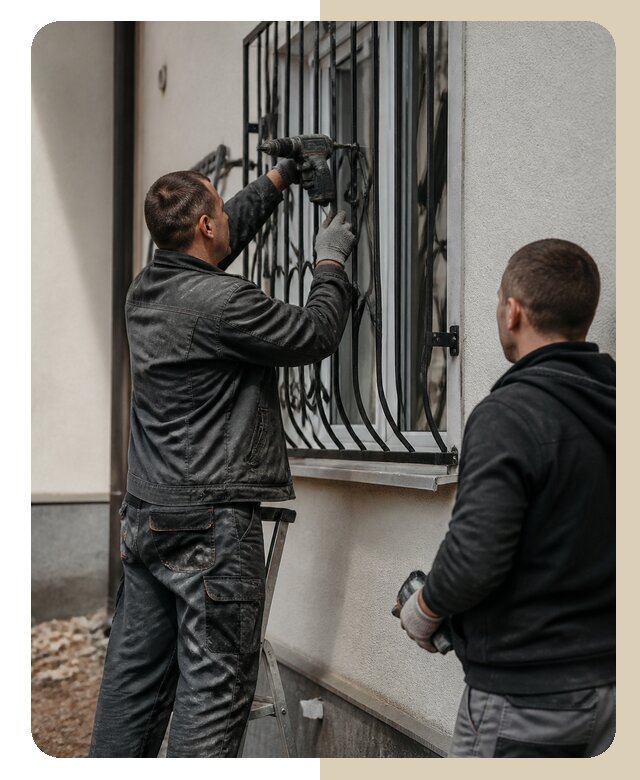 Установка наружных решеток в Ленинске-Кузнецком от 5008 р. | ДвериЛегко-Лнн